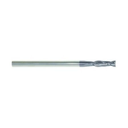 Morse Single End Mill, Center Cutting Extended Length, Series 5950T, 34 Cutter Dia, 6 Overall Length,  92544